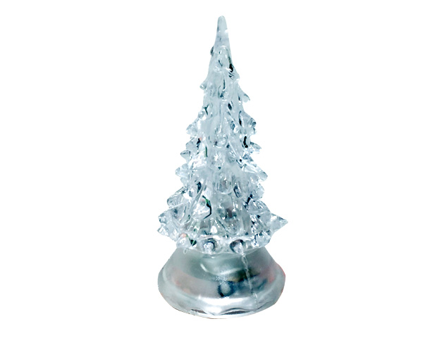 透明のクリスタル風クリスマスツリー 切り抜き画像 無料イラスト かわいいフリー素材 画像 写真 の フリーダ