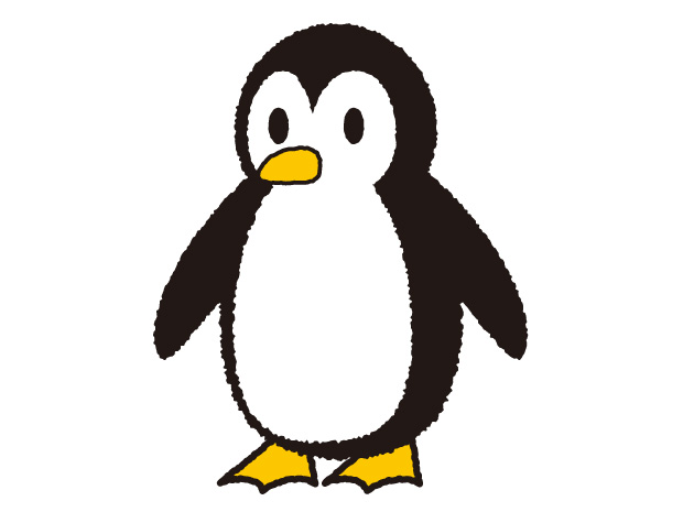 可愛いペンギンのイラスト フリー素材 無料イラスト かわいいフリー素材 画像 写真 の フリーダ