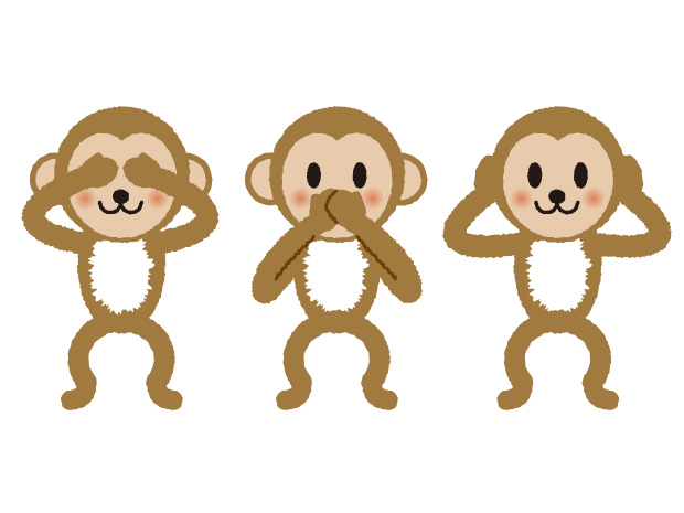 最も人気があります 日光 三猿 イラスト可愛い